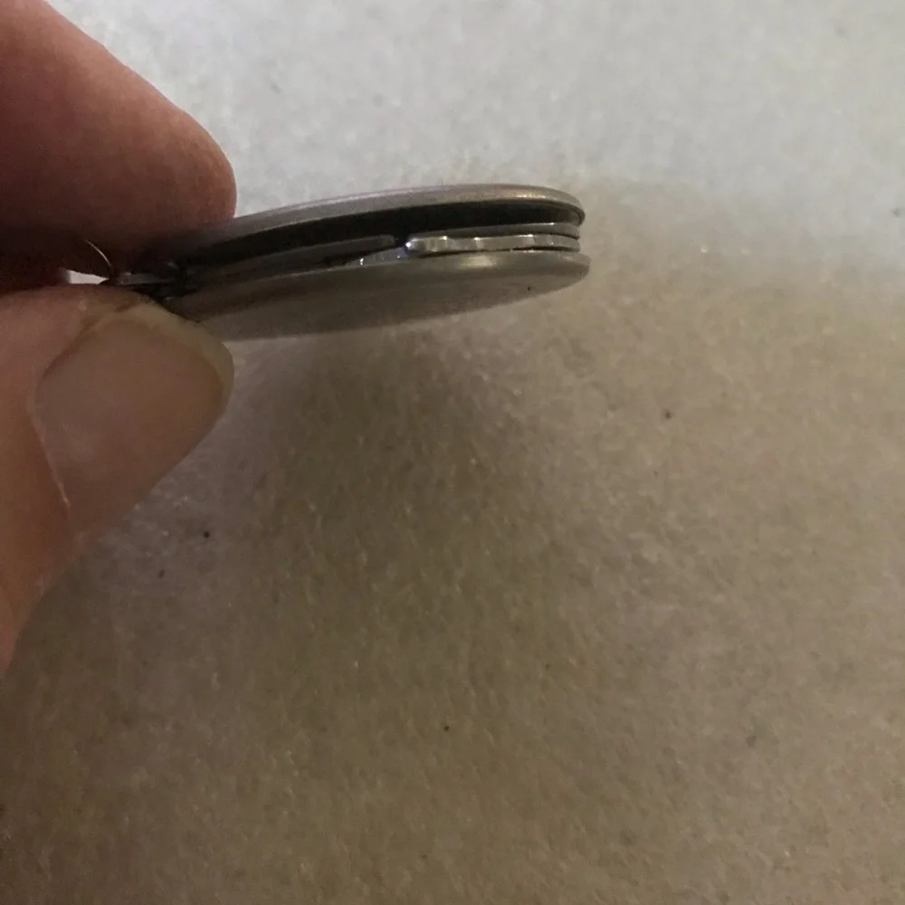 Lookout Branded Silver Keychain Knife